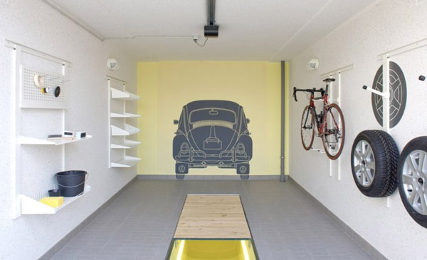 Ausstattung einer Garage